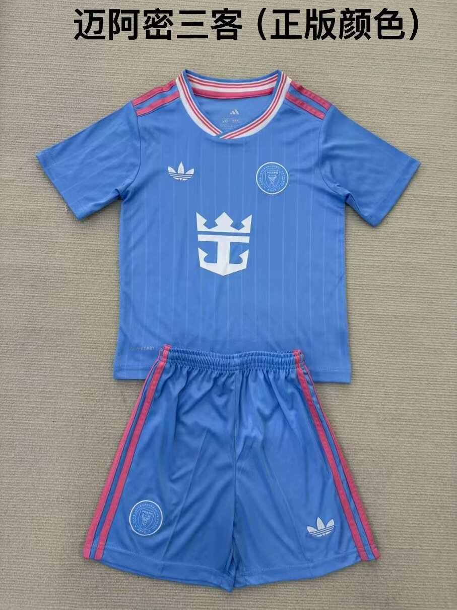 25 26 Miami third Away Adult, Kids (16-2XL) 25 26 迈阿密 二客 成人套装、童装（16-2XL)