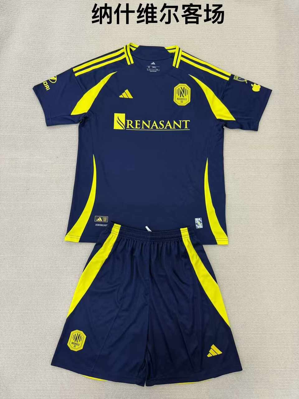 25 26 Nashville Away Adult suit, Kids suit (16-2XL) 25 26 纳什维尔 客场 成人套装、童装（16-2XL