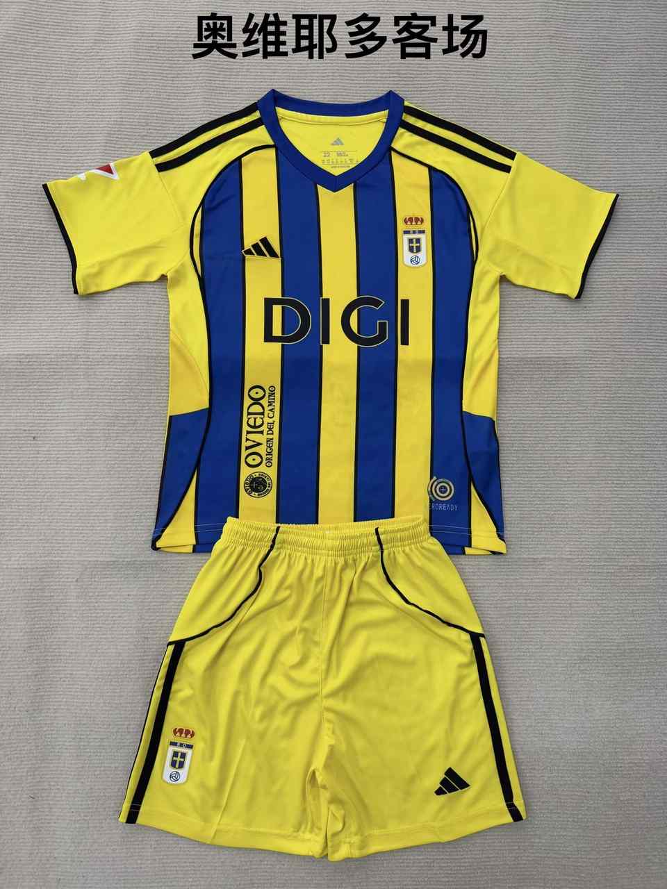 25 26 Oviedo away adult set, children's set (16-2XL) 25 26 奥维耶多 客场 成人套装、童装（16-2X