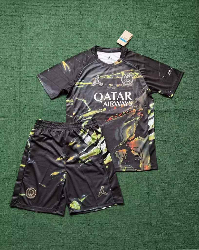 25 26 PSG Paris 4 away adult set S-2XL 25 26 巴黎 4 客场 成人套装S-2XL