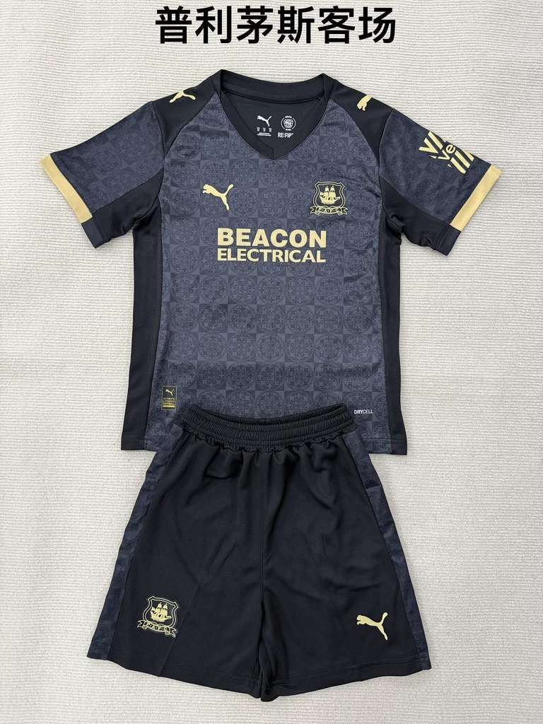 25 26 Plymouth away adult set, children's set (16-2XL) 25 26 普利茅斯 客场 成人套装、童装（16-