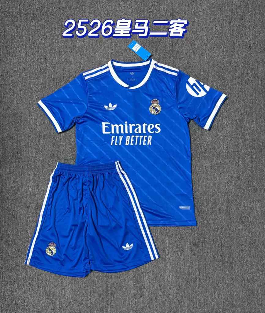 25 26 Real Madrid third away adult set 25 26 皇马 二客 成人套装