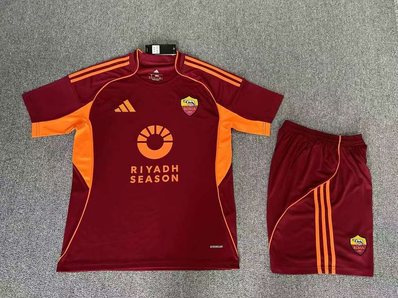25 26 Roma Home Adult Kit 25 26 罗马 主场 成人套装