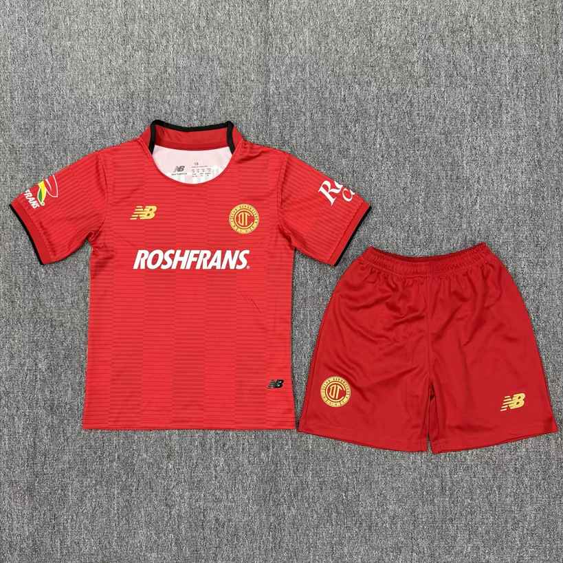 25 26 Toluca home adult kid kits 25 26 托卢卡 主场 成人套装、童装（16-2XL)