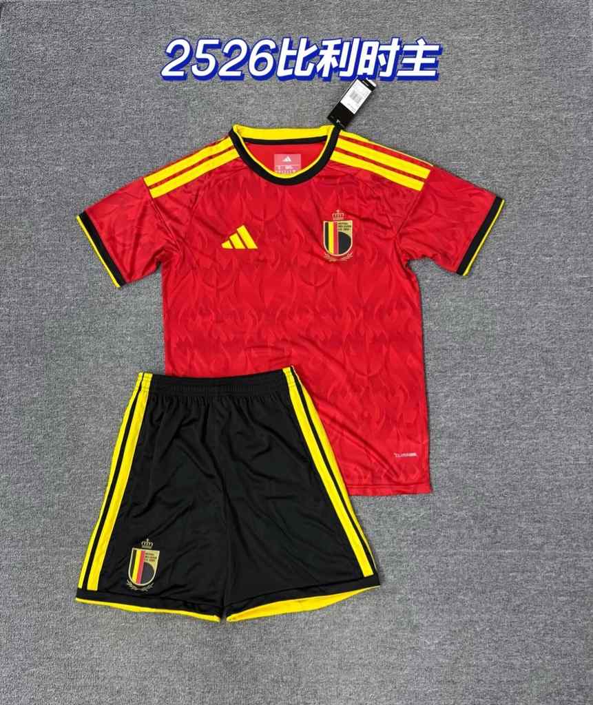 26 27 Belgium Home Adult kit 26 27 比利时 主场 成人套件
