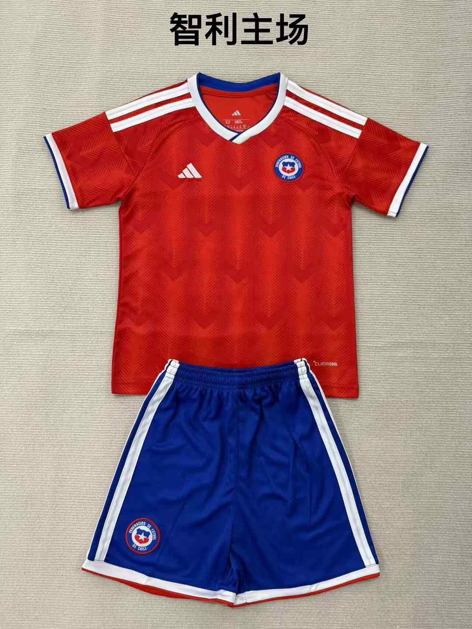 26 27 Chile Home Adult Set, Children's Wear (16-2XL) 26 27 智利 主场 成人 套装、童装（16-2XL