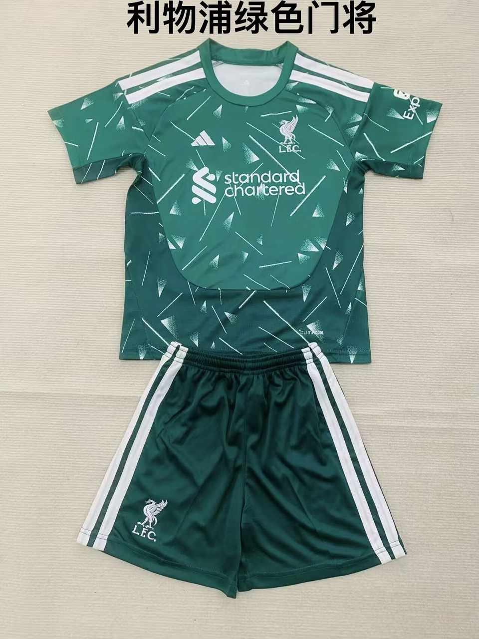 26 27 LWP Green Goalkeeper Adult Set, Children's Wear (16-2XL) 26 27 LWP 绿色 门将 成