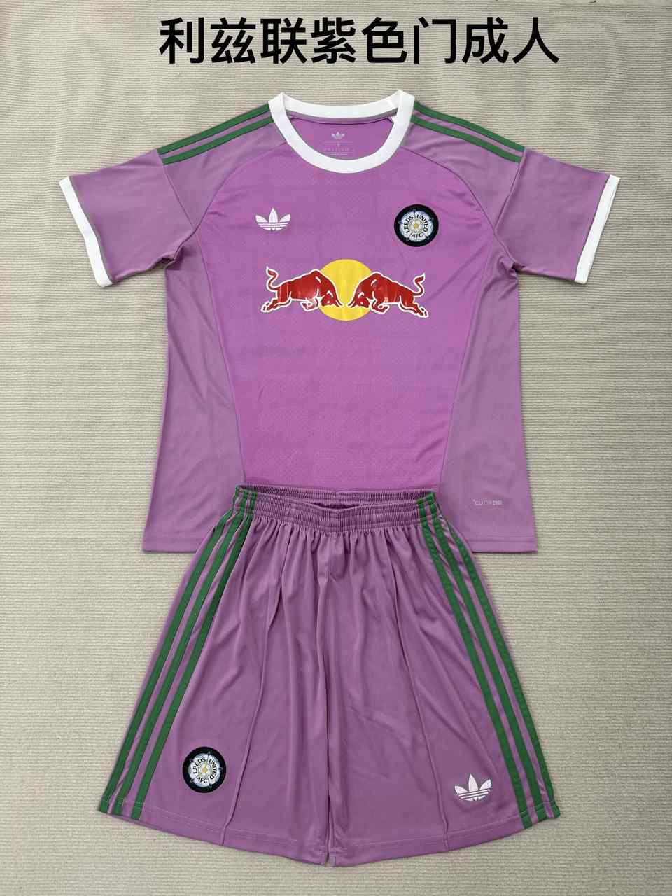 26 27 Leeds united purple goalkeeper adult kits 26 27 利兹联 紫色 门将 成人套装