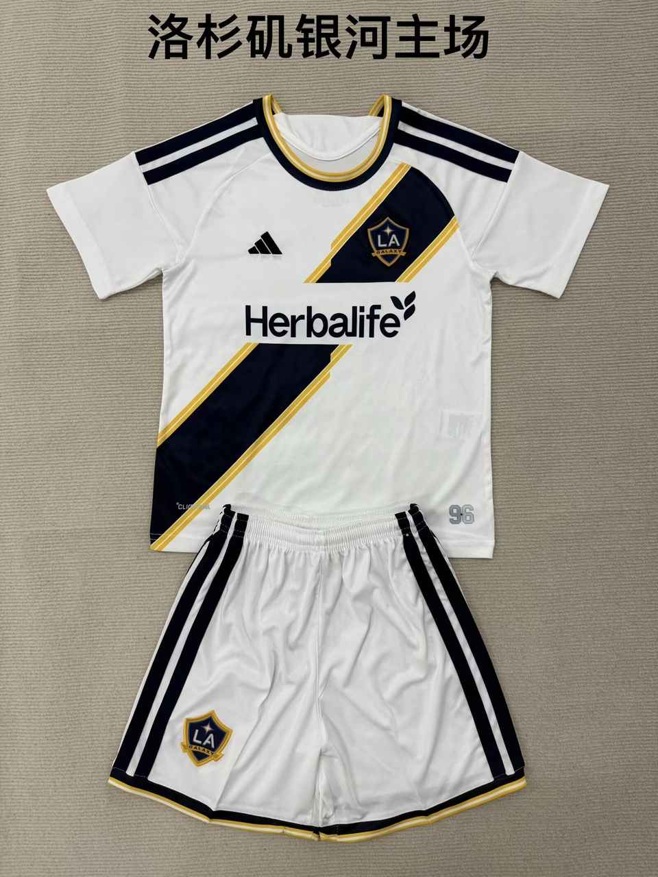 26 27 Los Angeles Galaxy Home Adult Set, Children's Wear (16-2XL) 26 27 洛杉矶银河 主场
