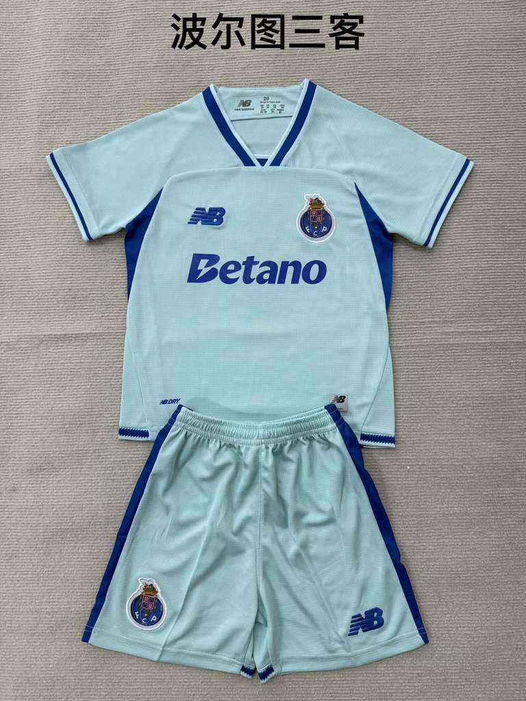 26 27 Porto third away adult set, children's set (16-2XL) 26 27 波尔图 二客 成人套装、童装（1