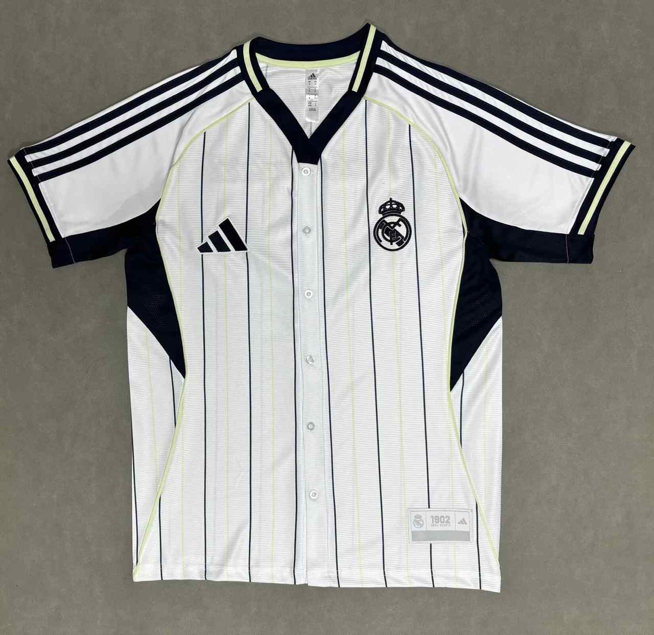2025 Real Madrid baseball jersey S~2XL 2025 皇马 棒球服 S~2XL