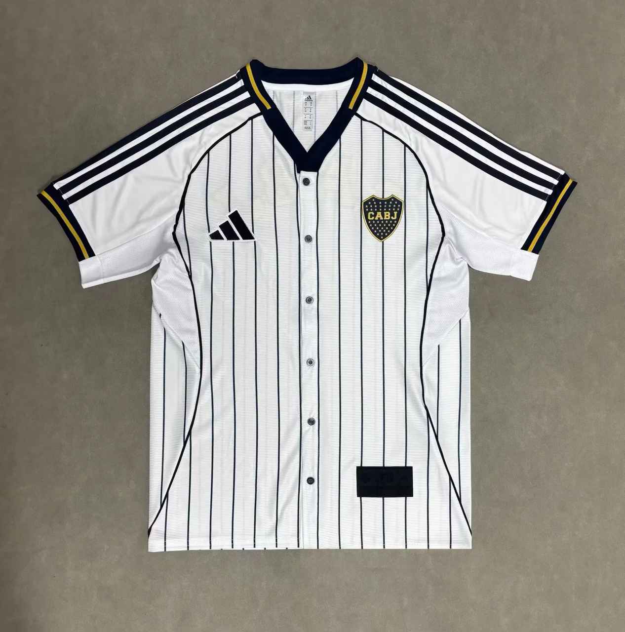 25 26 Boca white Baseball jersey size S-4XL 25 26 博卡 棒球服