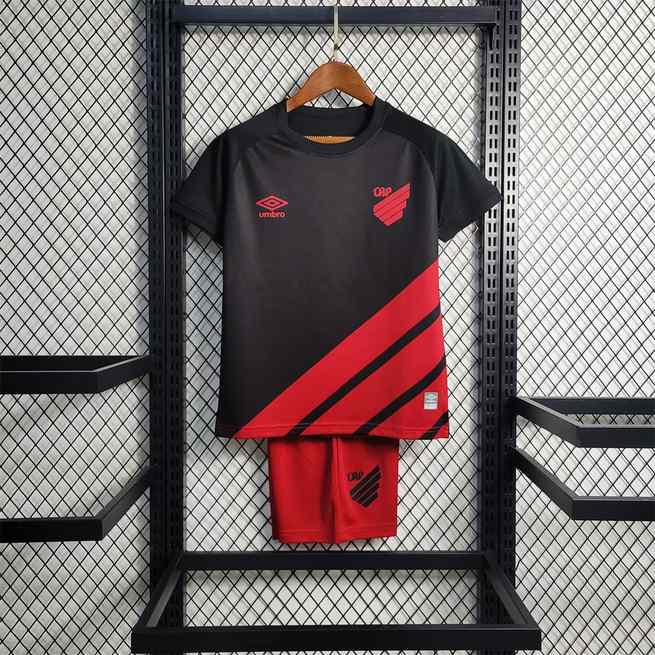 23-24 Athletico Paranaense away kids kit