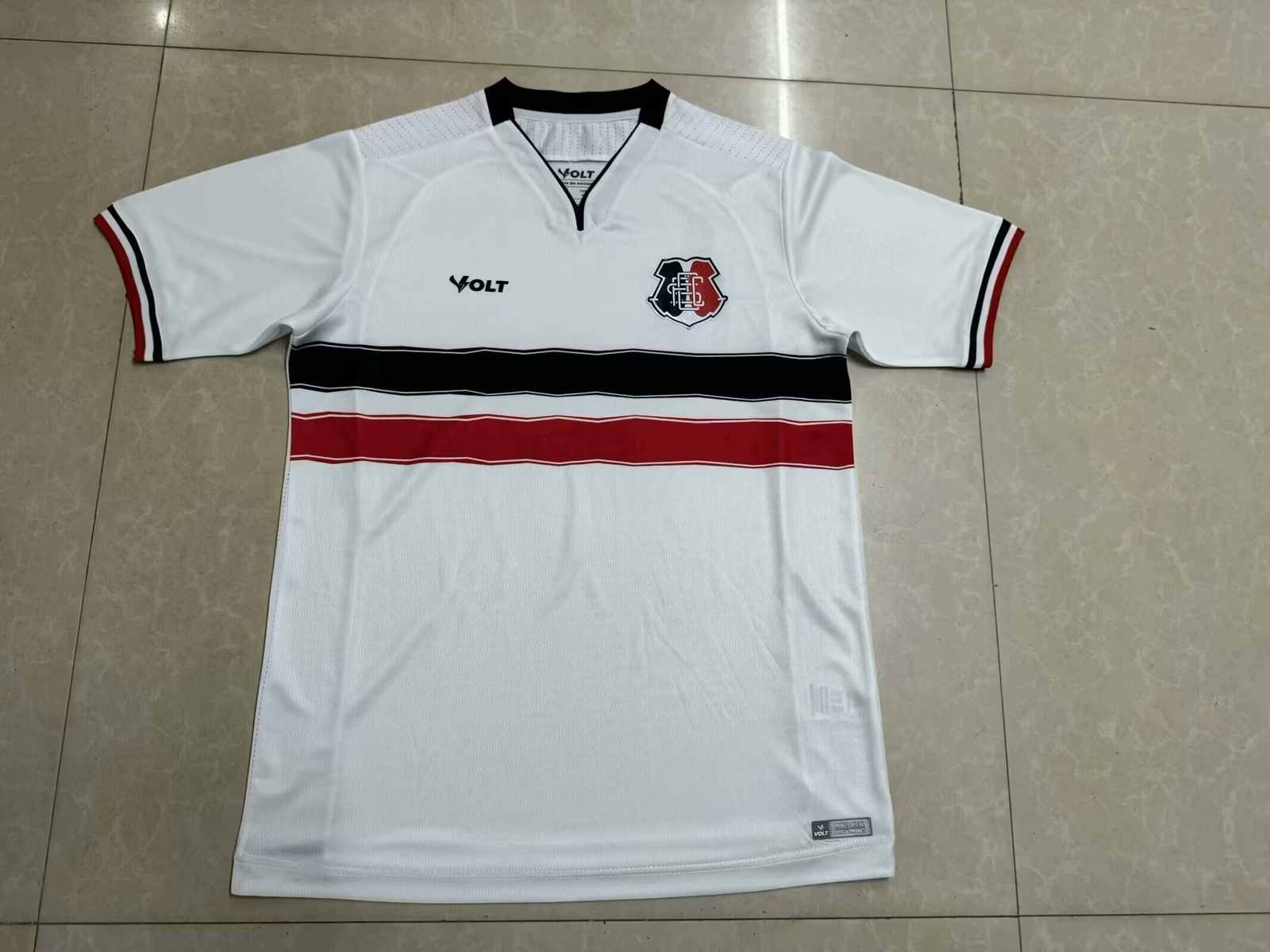 Maillot de football 24-25 SANTA CRUZ blanc — Domicile
