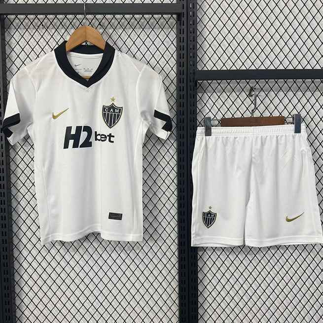 Ensemble de football enfant Atletico Mineiro — 2026/27 · Extérieur · tailles 16–28