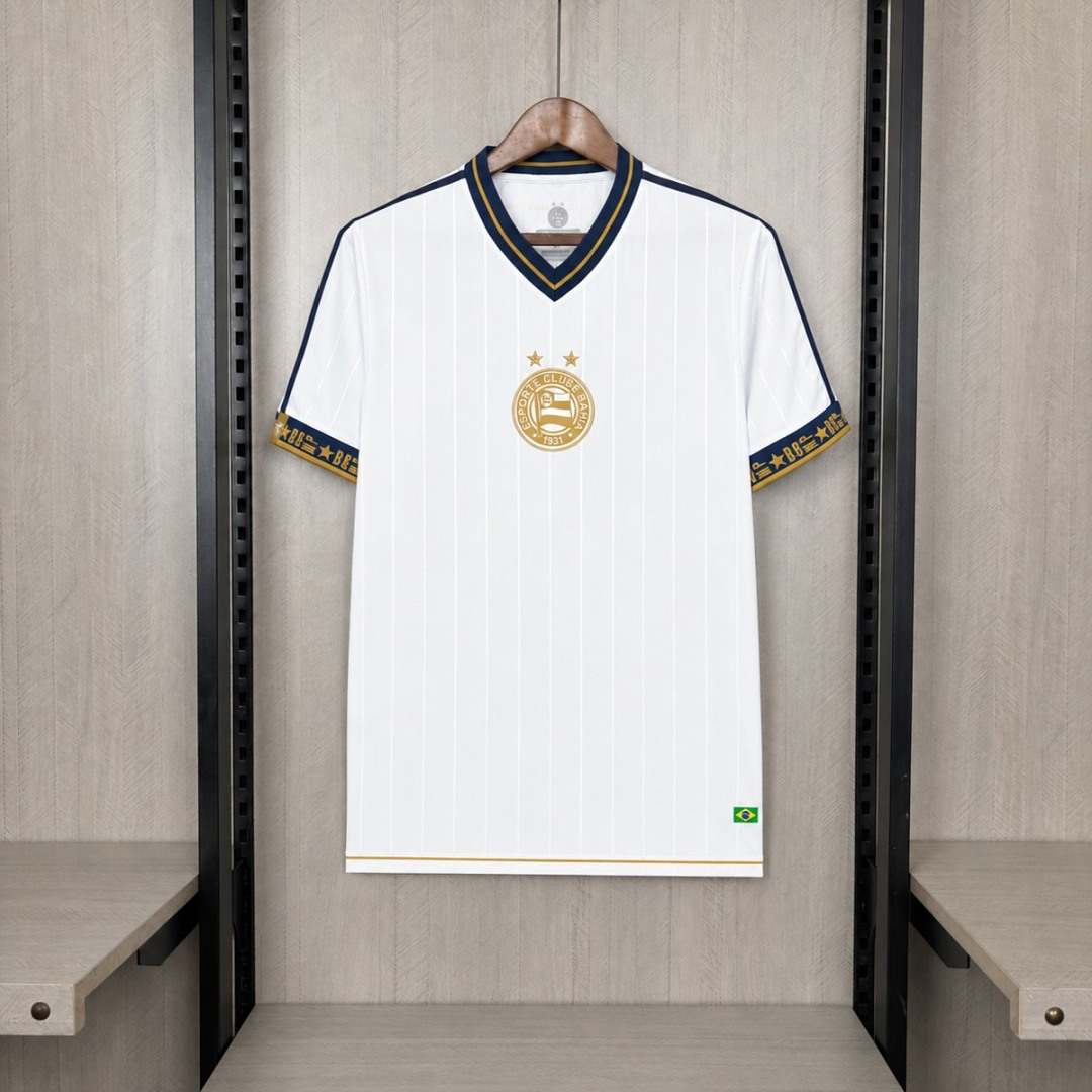 2026/27 Bahia White Soccer Jersey Size S-4XL