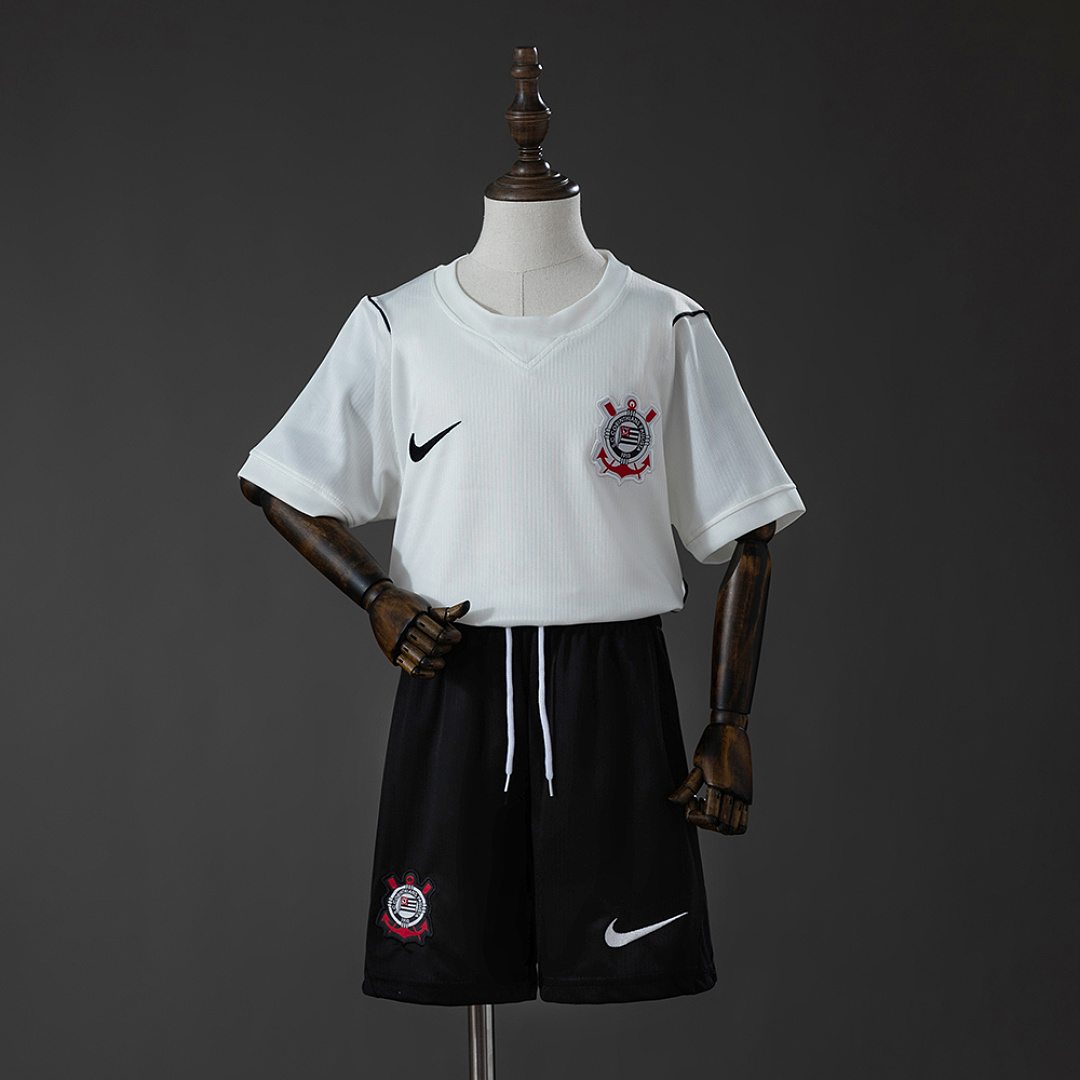 2026/27 Corinthians Home Kids Kit Soccer Jersey Size 16-28