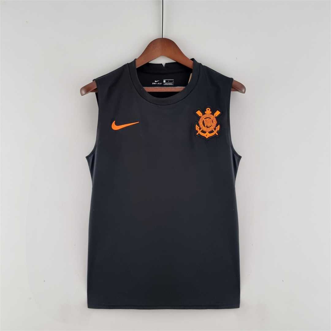 22-23 Corinthians vest Pre-match training black