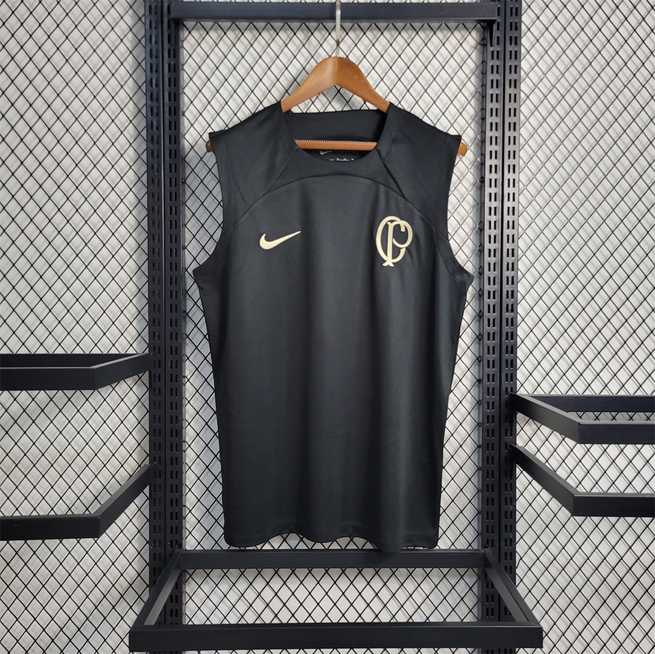 23-24 Corinthian Black Tank Top Training Shirt