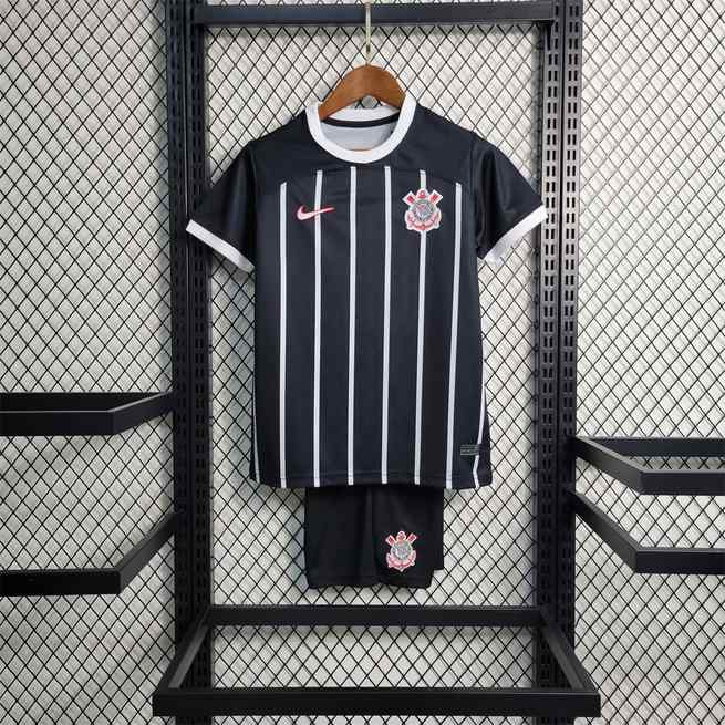 23-24 Corinthians away kids kit