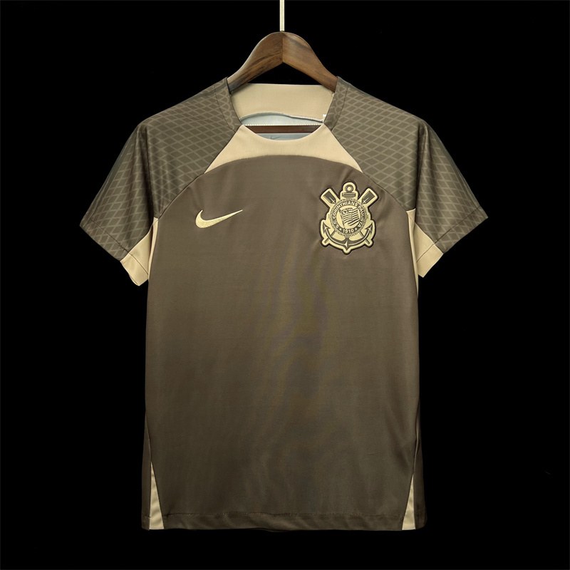 24-25 Corinthian pre-match training gray