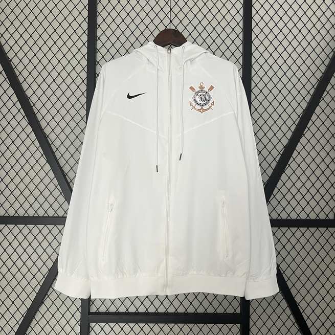 24-25 Corinthians Windbreaker White S-XXL