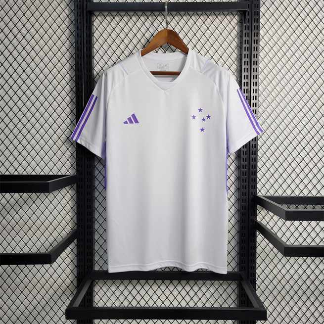 23-24 Cruzeiro White with purple Training Suit