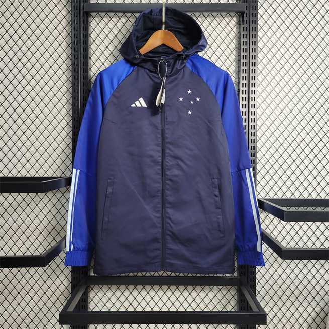23-24 Cruzeiro royal blue and blue Windbreaker