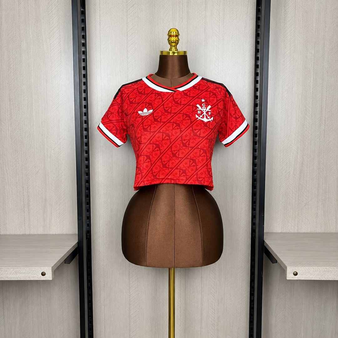 2026/27 Flamengo Second Away Women's Crop Soccer Jersey S-XXL