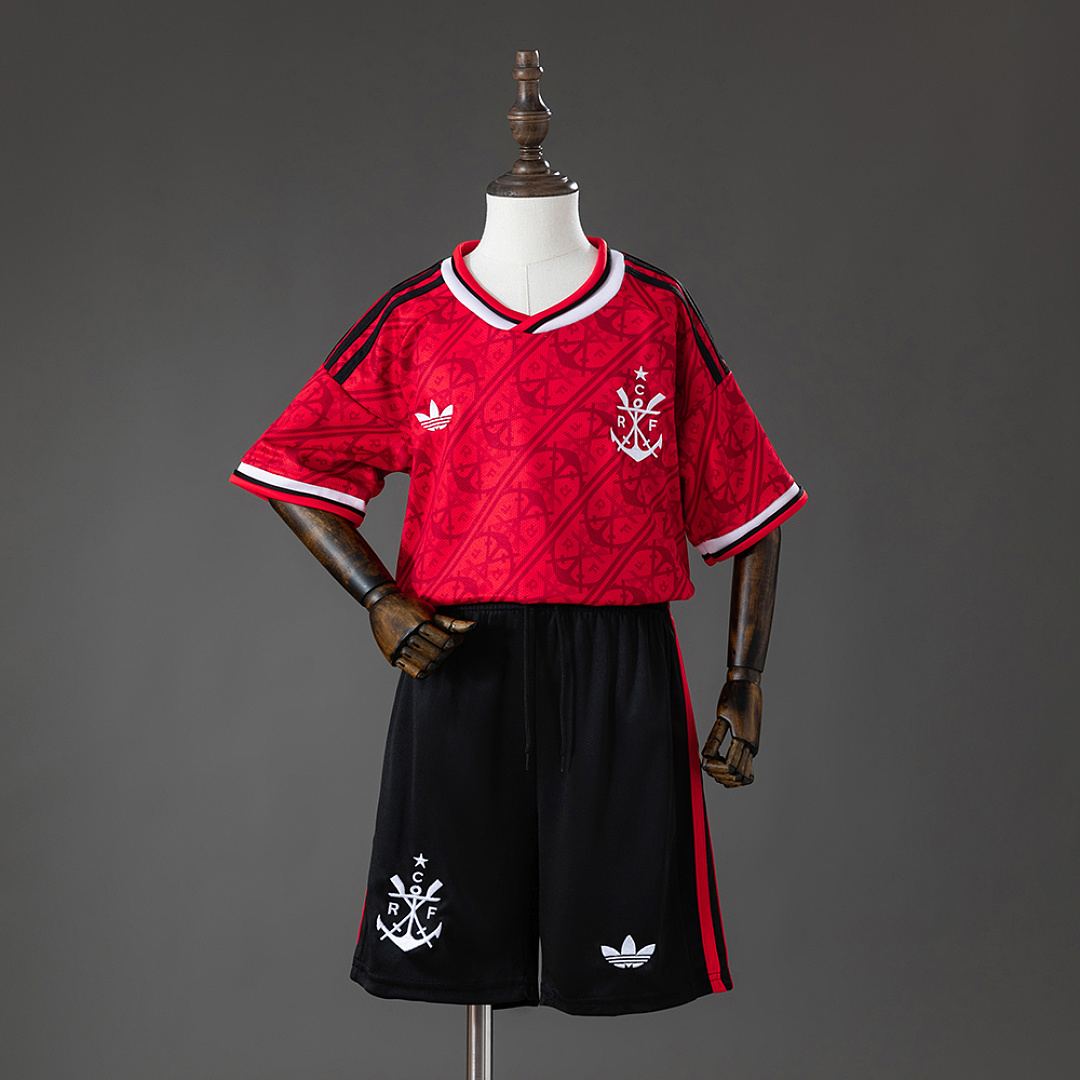 2026/27 Flamengo Third Away Kids Kit Soccer Jersey 16-28