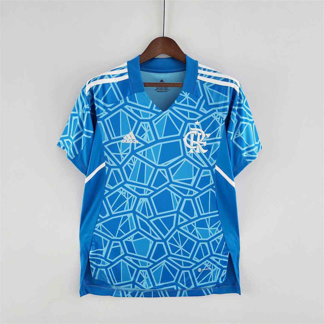 22-23 Flamengo blue goalkeeper