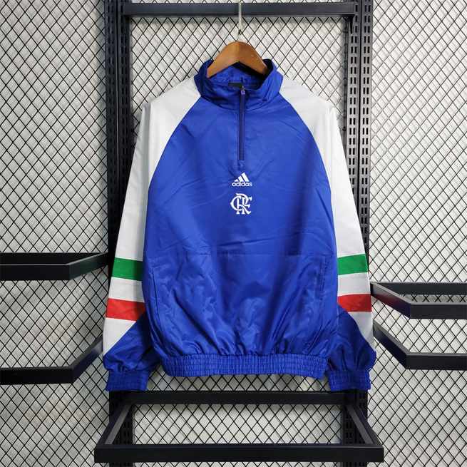 23-24 Flamengo blue Windbreaker