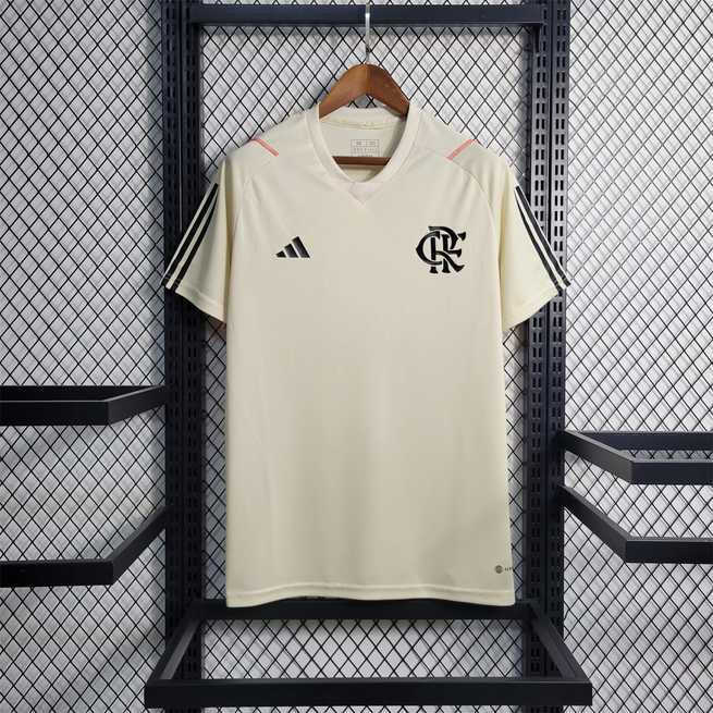 23-24 Flamengo training shirt off-white