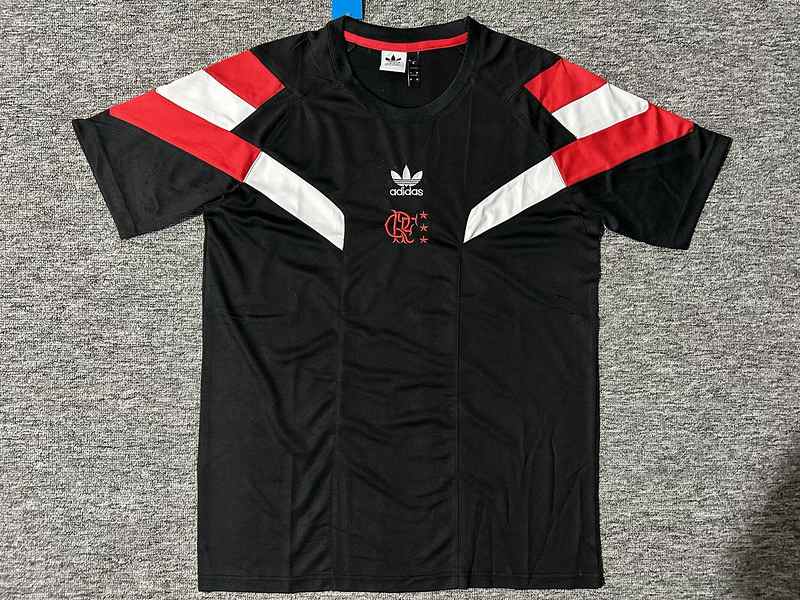 Maillot de football 24-25 Flamengo noir entraînement