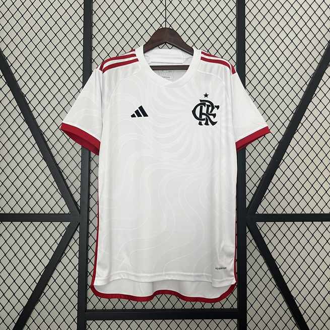 24-25 Flamengo away white soccer jersey