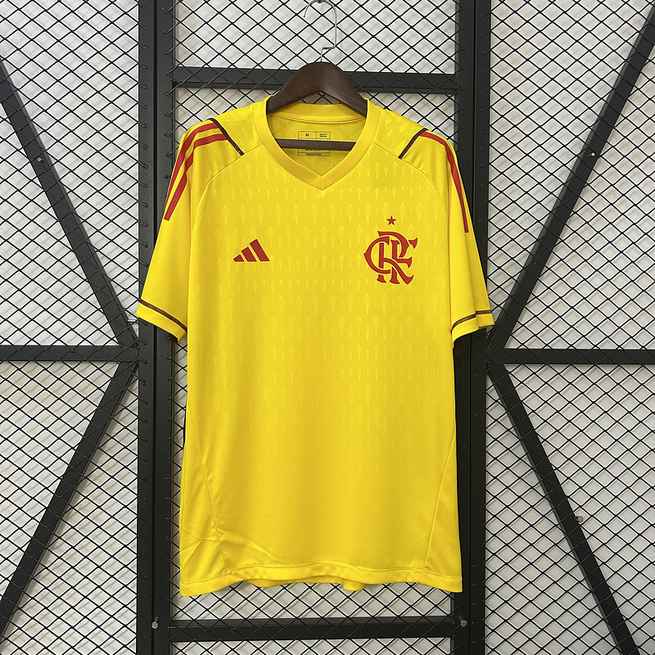 25-26 Flamengo Limited Edition Goalkeeper Yellow Jersey