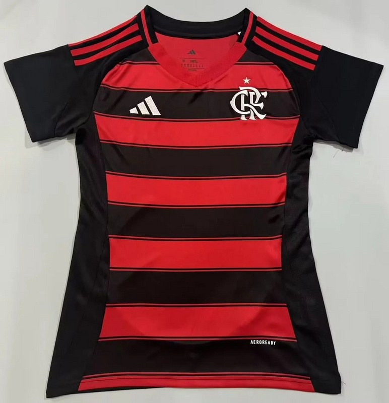 Maillot de football femme 25-26 Flamengo — Domicile
