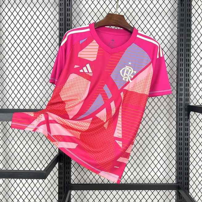 25-26 Flamengo pink goalkeeper jersey