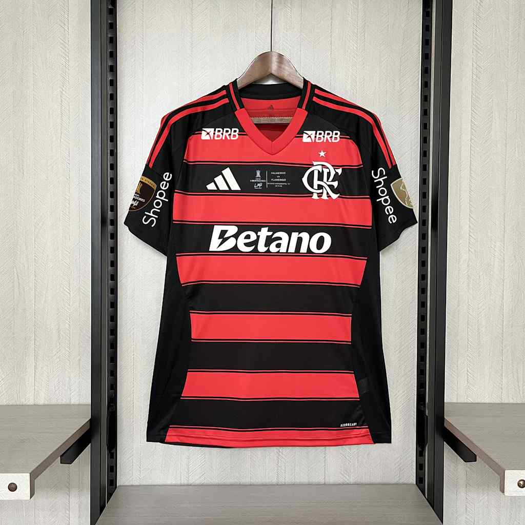 Flamengo 2025/26 Home LIBOTADOR FINAL Soccer jersey