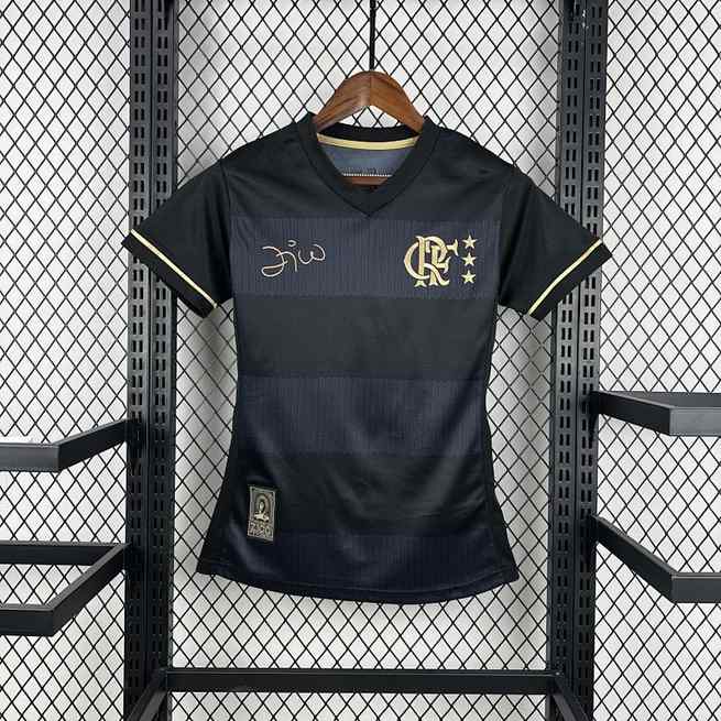 Womens Flamengo 2025/26 x Zico 1981 Retro Jersey
