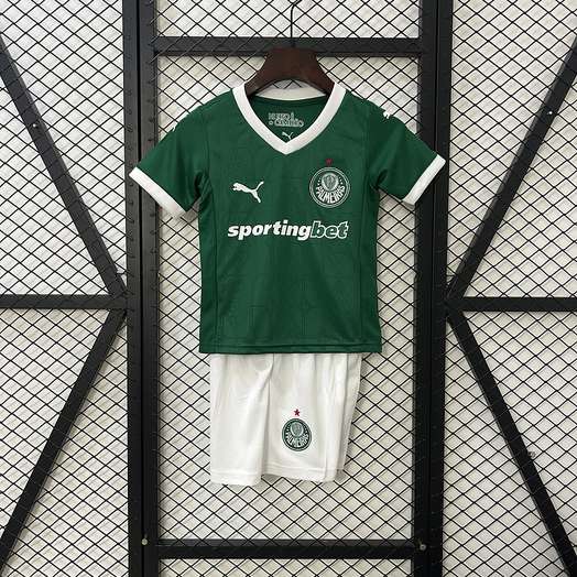 25-26 Palmeiras home kid kit
