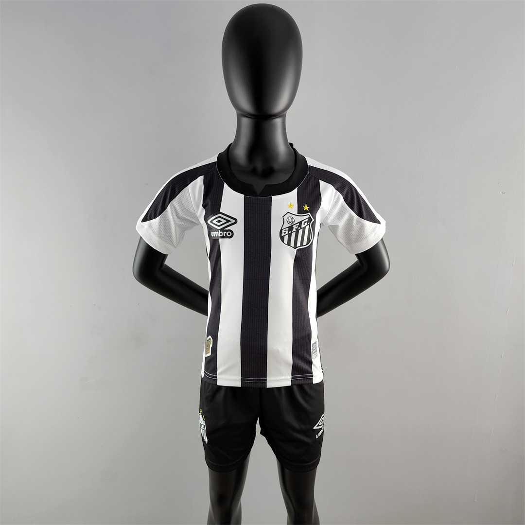 22-23 Santos away kids kit