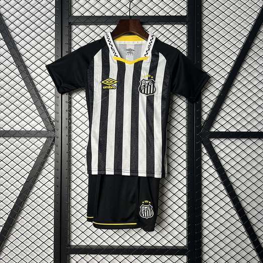 25-26 Santos away kid kit