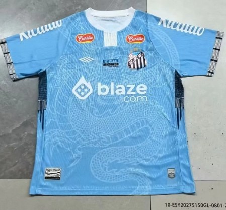 25-26 Santos blue special jersey