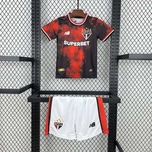 Ensemble de football enfant 24-25 Sao Paulo — Troisième maillot