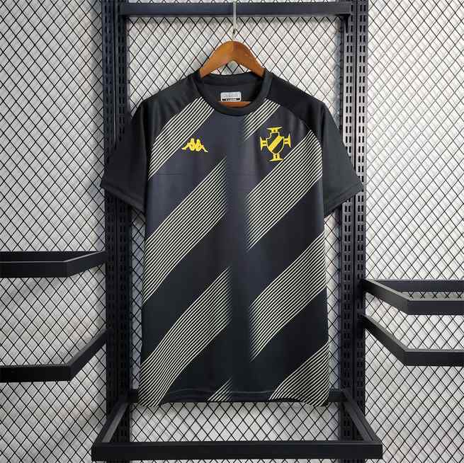23-24 Vasco da Gama black and gray with gold logo