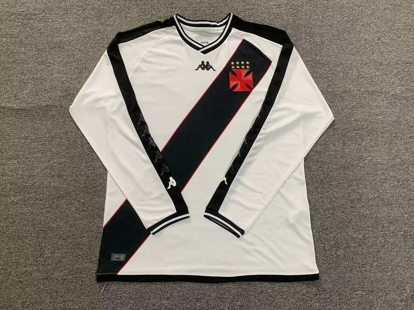 24-25 Vasco da Gama away white long sleeve jersey