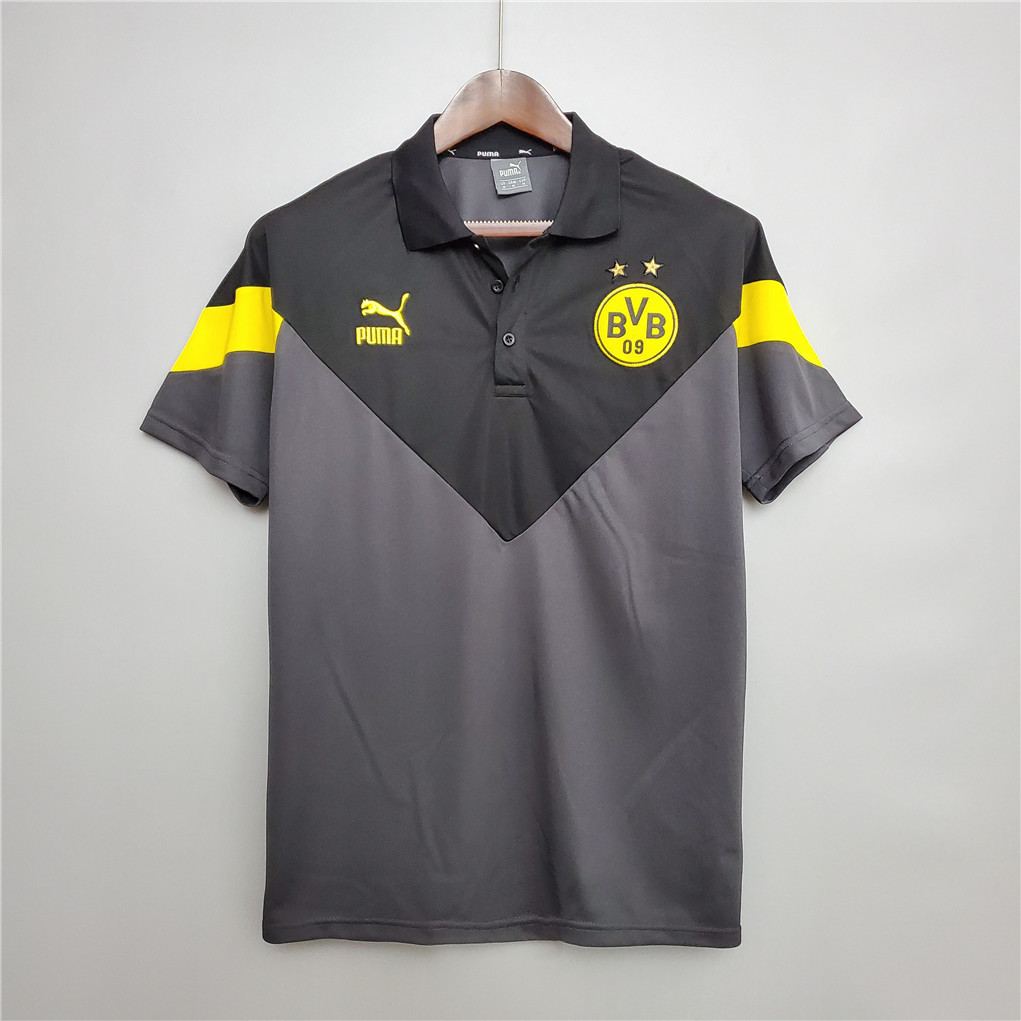 Polo 20-21 Dor_tmund noir et gris