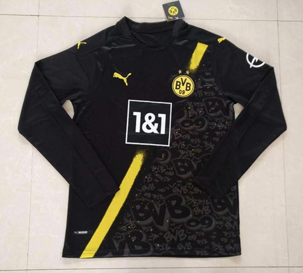 20-21 Dor_tmund black away long sleeve