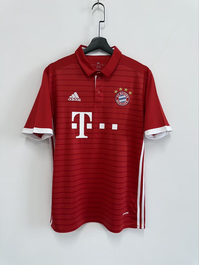 2016/17 Bayern Munich Home Retro Soccer Jersey S-2XL